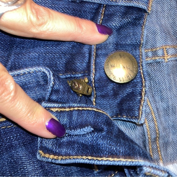 EUC Current Elliott Ankle Skinny Jeans Loved 1995 Low waisted size 24 Denim - Picture 3 of 6